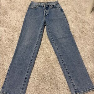 PacSun Women's Straight Leg Blue Jeans